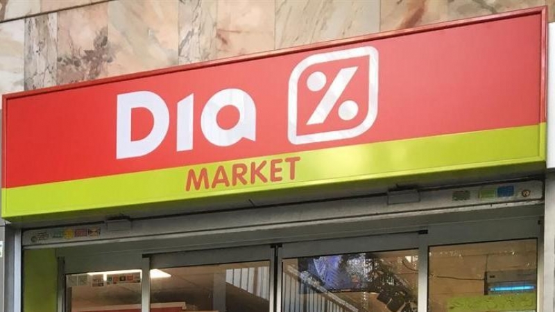 Un supermercado de Dia en Madrid. E.P./Eduardo Parra