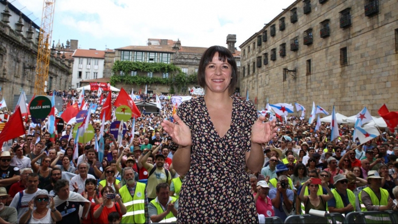 Ana Pontón, candidata del BNG.