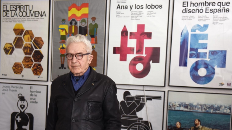 El diseñador y artista José María Cruz Novillo. / REPORTAJE GRÁFICO: FERNANDO SÁNCHEZ