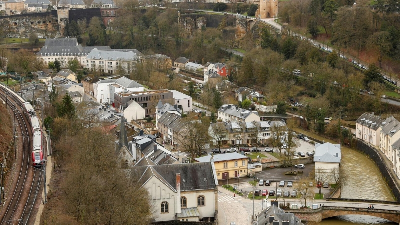 Panorámica de la ciudad de Luxemburgo. REUTERS/Francois Lenoir