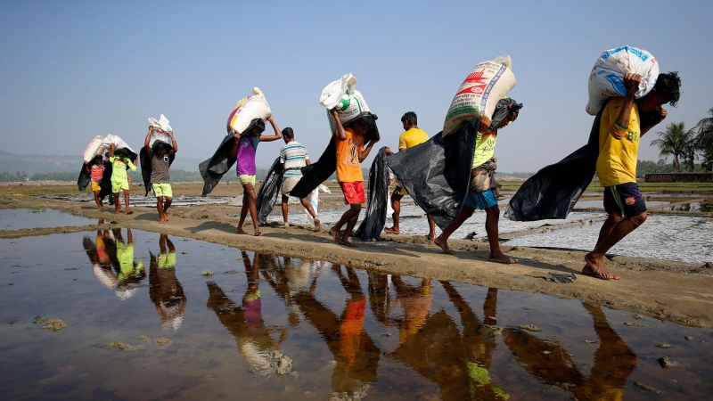 Refugiados rohingyas en Bangladesh. REUTERS/Archivo