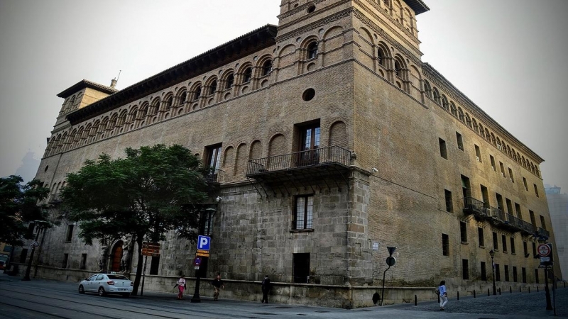 Palacio de los Luna, sede del Tribunal Superior de Justicia de Aragón. WIKIPEDIA