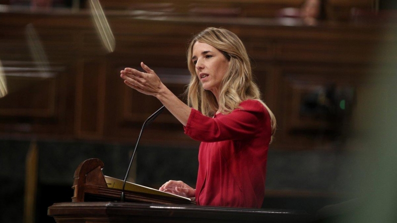 La portavoz del Partido Popular, Cayetana Álvarez de Toledo, en el Congreso de los Diputados. / EDUARDO PARRA (EUROPA PRESS)