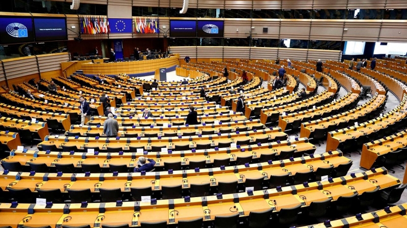 Foto del pasado mes de marzo del pleno del Parlamento Europeo, en Bruselas. REUTERS/Francois Lenoir