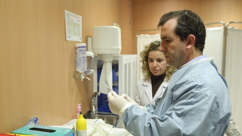 Centro de salud en Alcalá de Guadaira (Sevilla).