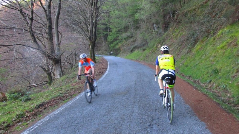 Carretera de Aritxulegi y Agina. ANDER IZAGIRRE