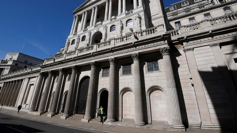 Edificio del Banco de Inglaterra, en la City de Londres. REUTERS