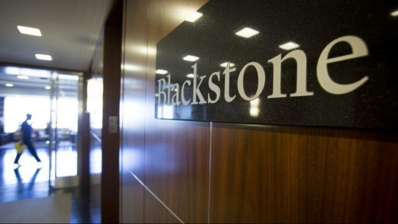 Oficina del fondo de inversión Blackstone. / Efe