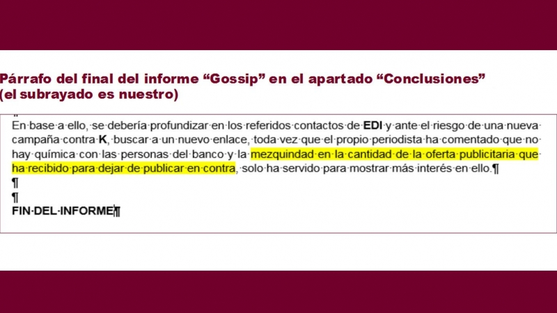 Informe Gossip Conclusion