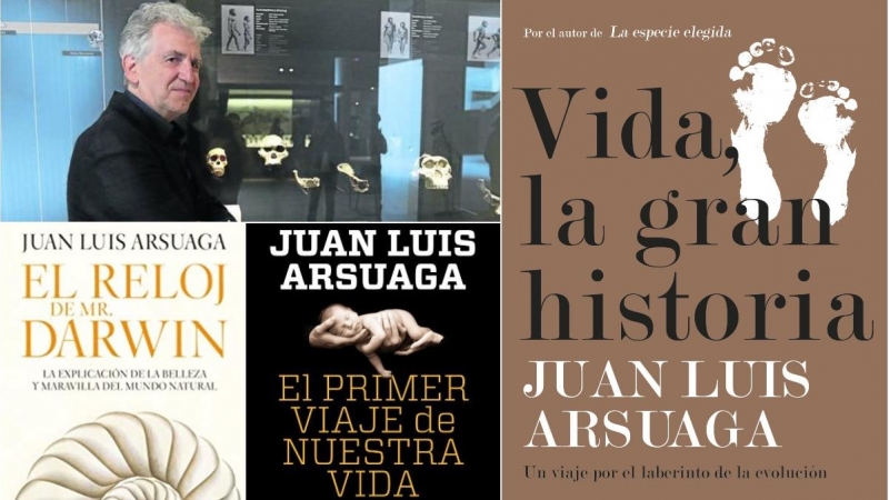 Juan Luis Arsuaga, autor de libro 'Vida, la gran historia' (Destino), entre otras obras. / EFE