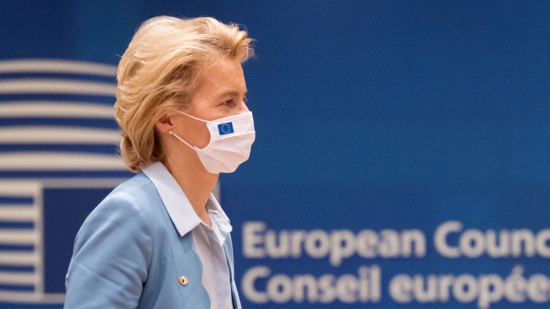 Ursula von der Leyen, presidenta de la Comisión Europea. / Twitter