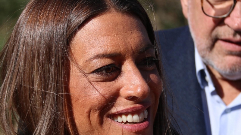 La candidata de JxCat al Congrés, Míriam Nogueras. AINA MARTÍ / ACN