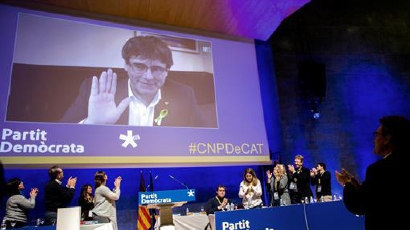 Intervenció de Carles Puigdemont en acte del PDeCAT