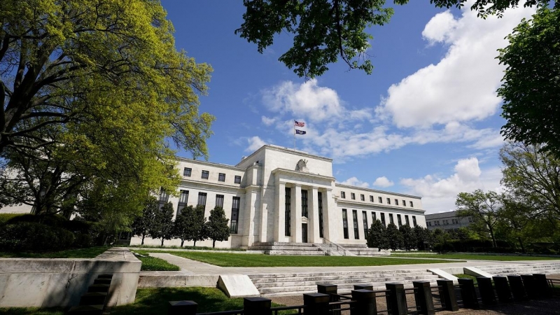 El edificio de la Reserva Federal, el banco central de EEUU, en Washington. REUTERS/Kevin Lamarque