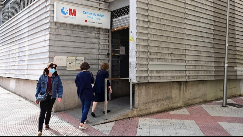 Centro de salud en la ciudad de Madrid