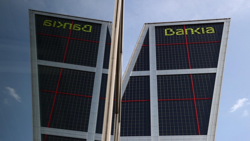 Sede de Bankia, en una de las Torres Kio de Madrid. REUTERS