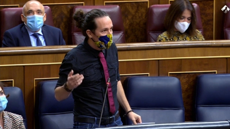 Iglesias dice que amenazas a García-Castellón provienen de cuentas vinculadas a Vox