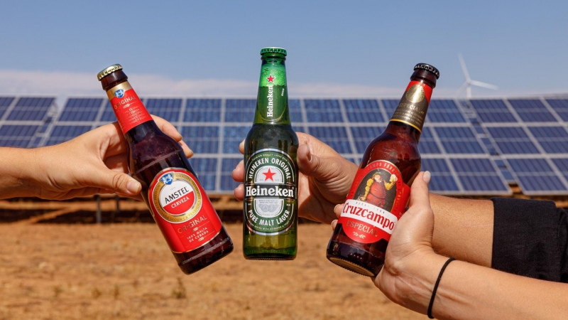 Heineken, Cruzcampo y Amstel añaden a sus cervezas un nuevo ingrediente: el sol