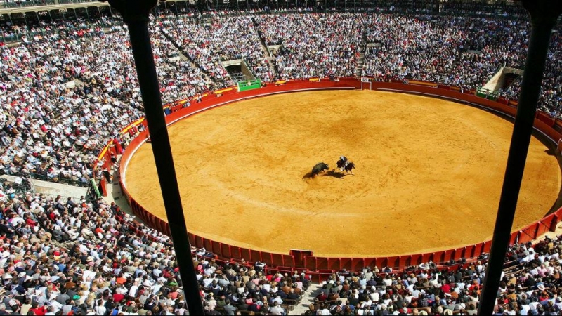 Imagen de archivo de la plaza de toros de Valencia. EFE