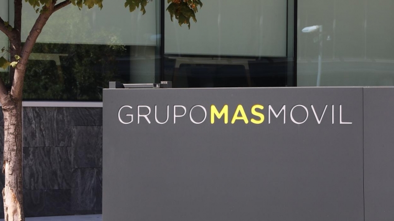 Fachada de la sede del Grupo Mas Movil en Madrid. E.P./Marta Fernández