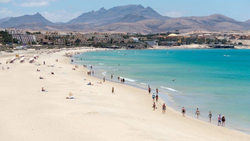 Playa de Morro Jable, Fuerteventura. - Pixabay