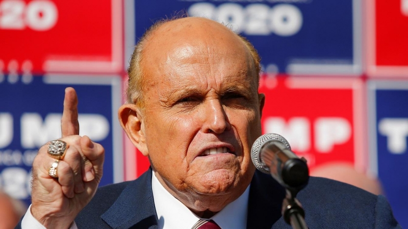 El exalcalde de Nueva York Rudy Giuliani.