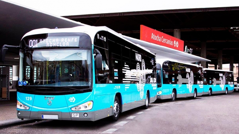 Madrid dejará de tener autobuses diésel en 2023 y su flota será de eléctricos, híbridos y gas