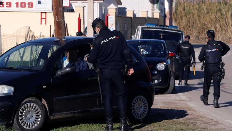 Agentes de la Policía Nacional.