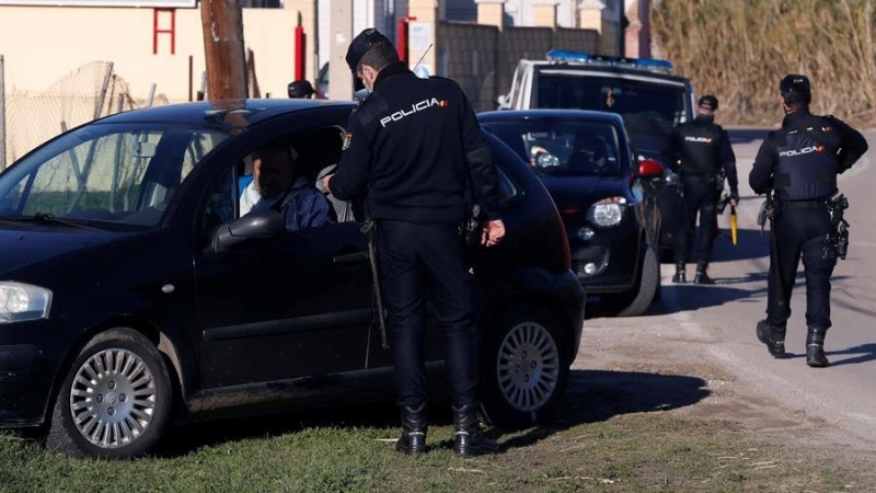 Agentes de la Policía Nacional.