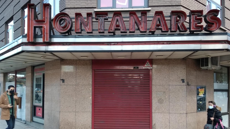 La cafetería Hontanares de Avenida de América ha echado el cierre.