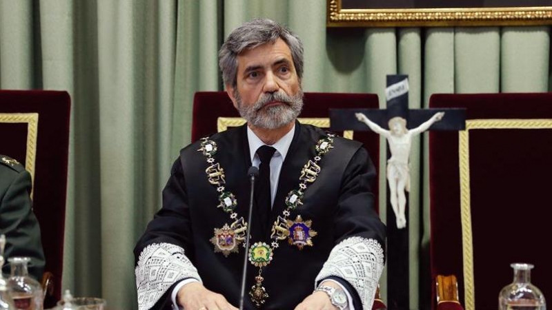 Fotografía de archivo del presidente del Consejo General del Poder Judicial, Carlos Lesmes.