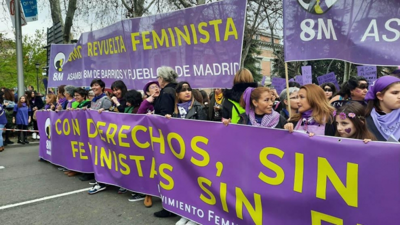Comunicados cinco actos en las calles de Cantabria por el 8M, entre ellos una concentración en Santander