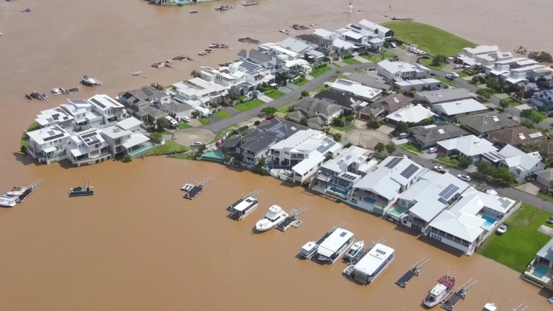 Inundaciones en Australia.
