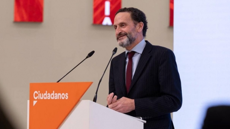 El portavoz nacional de Ciudadanos y candidato de la formación a la presidencia de la Comunidad de Madrid, Edmundo Bal.