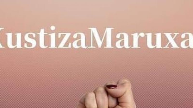 Cartel en redes sociales del movimiento #XustizaMaruxaina.