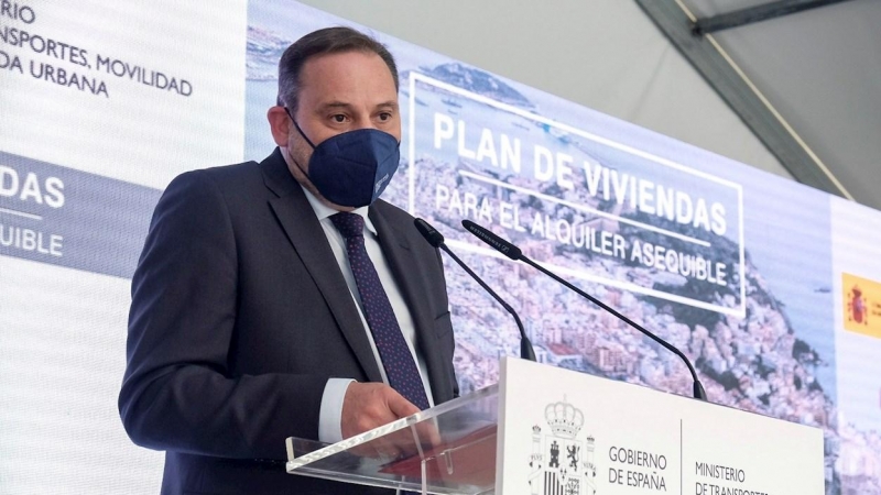 José Luis Ábalos, ministro de Transportes, Movilidad y Agenda Urbana, en una foto de archivo.