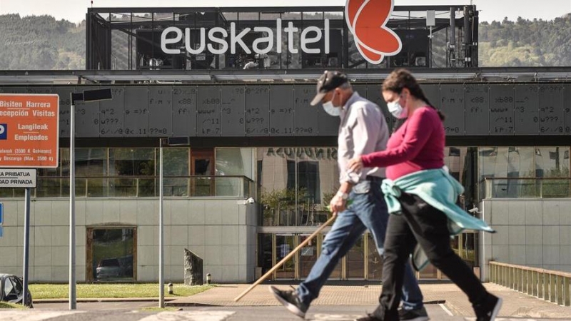 Sede de la operadora de telefonía móvil Euskaltel en Zamudio (Bizkaia).