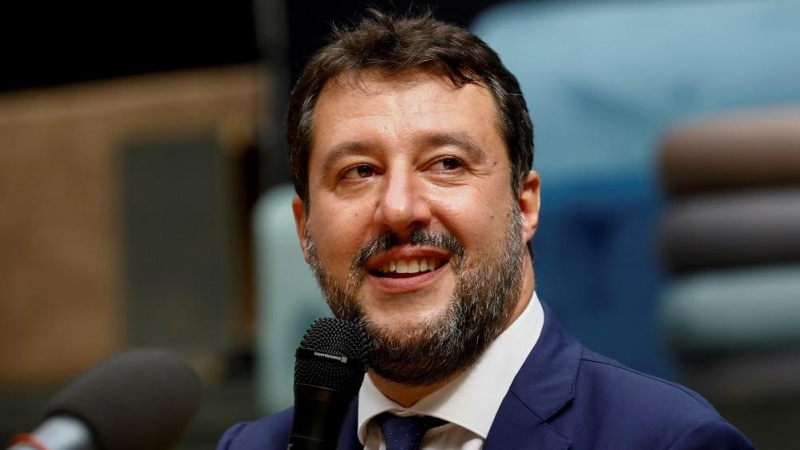 Matteo Salvini en una imagen de archivo.