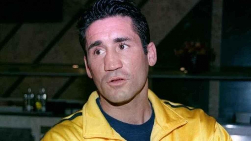 Poli Díaz en su etapa de boxeador.