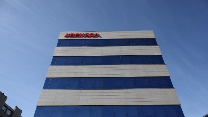 Edificio de la sede de la empresa andaluza Abengoa en Madrid. E.P./Eduardo Parra