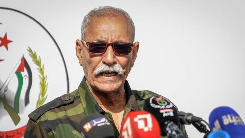El líder del Frente Polisario y presidente de la República Árabe Saharaui Democrática (RASD), Brahim Ghali