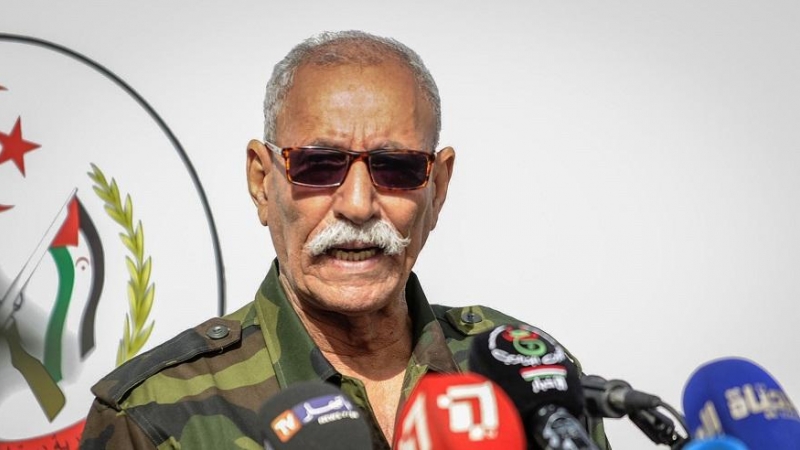 El líder del Frente Polisario y presidente de la República Árabe Saharaui Democrática (RASD), Brahim Ghali