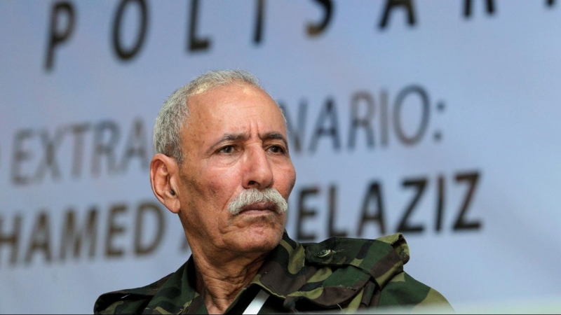 El líder del Frente Polisario y presidente de la República Árabe Saharaui Democrática (RASD), Brahim Ghali, en una imagen de archivo.