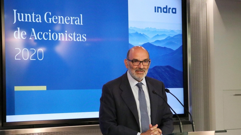 El hasta ahora presidente de Indra, Fernando Abril-Martorell.