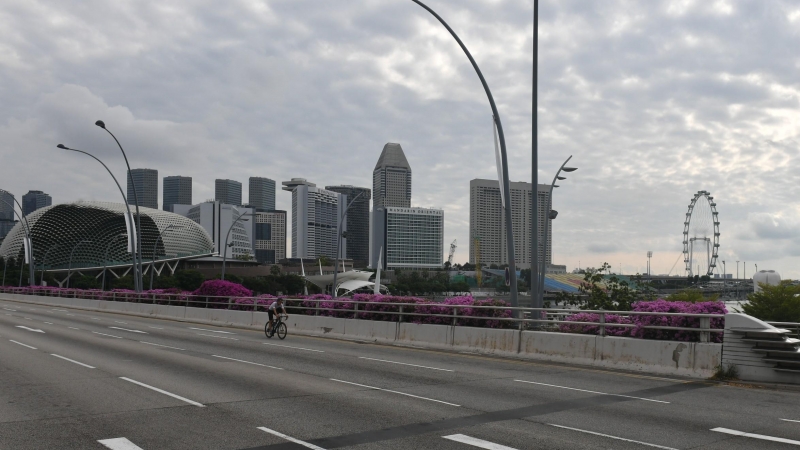 Calles de singapur.