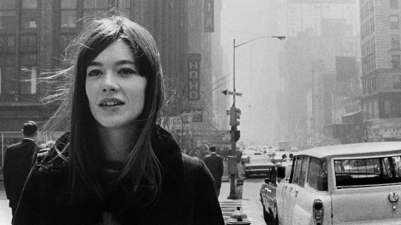 Francoise Hardy en Nueva York, 1965.