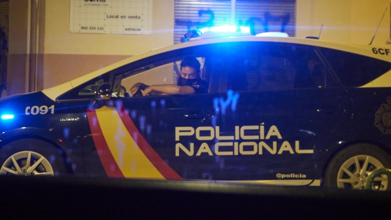 Imagen de un vehículo de la Policía nacional.