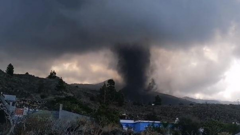 Evolución de la erupción en La Palma.