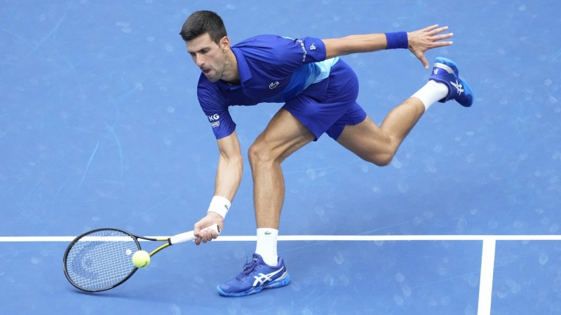 El tenista serbio Novak Djokovic durante una competición el pasado mes de septiembre.