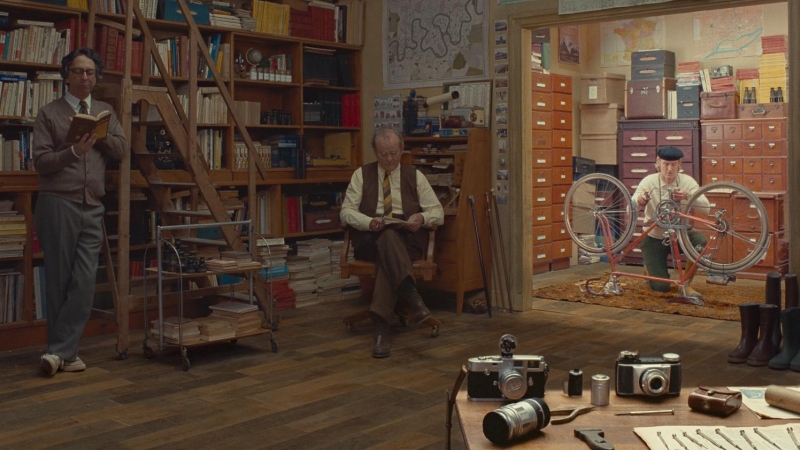 El gabinete de las crónicas maravillosas de Wes Anderson